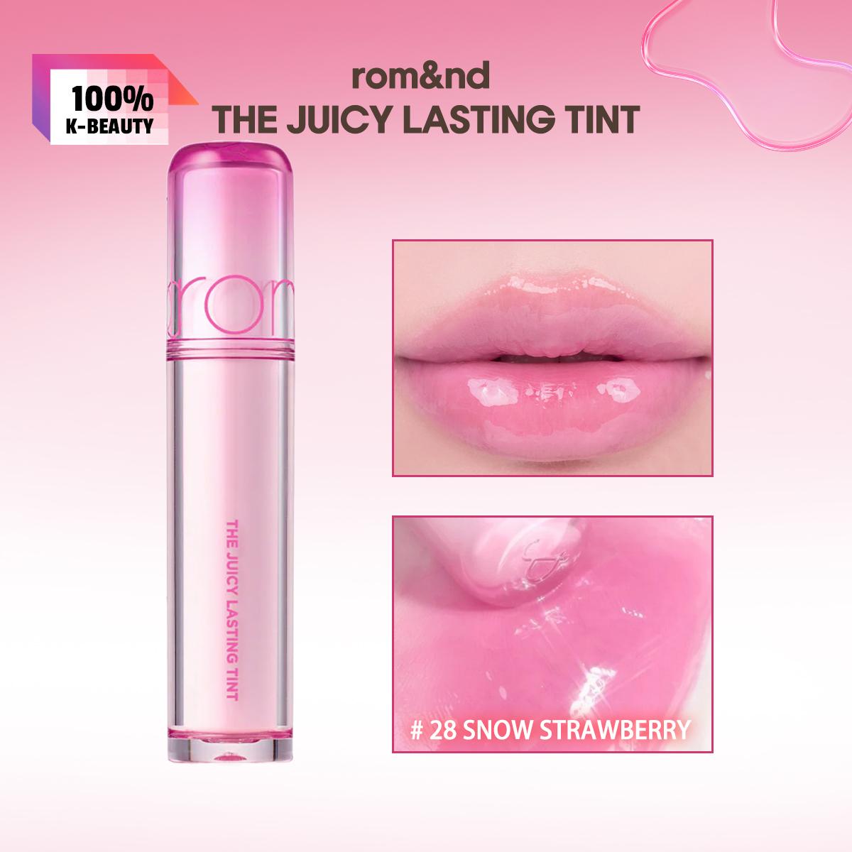 

Rom&nd Romand THE 2.0 JUICY LASTING TINT 3,5 г / 0,12 унції (10 кольорів)