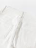 Women's High-Waist Micro-Flare White Denim Pants with Pockets - Four-Way Stretch Leg-Shaping Design for Spring 2026.