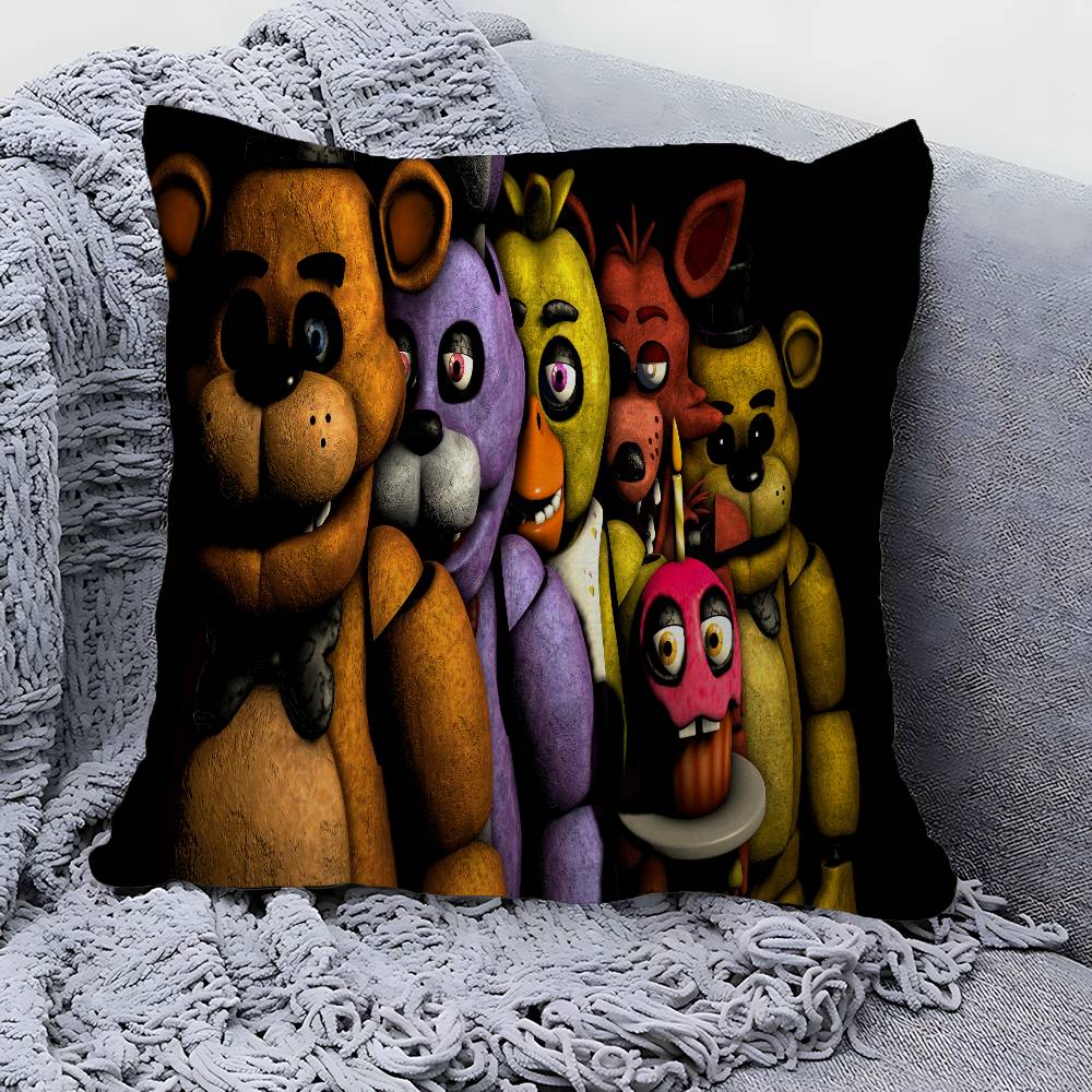 F-Fnaf Five-nights-At-Freddys Personalized Pillow Cover Kids Bedroom Wild Party Decor Pillowcase kid Birthday shower Gift