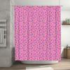Cute Rainbow Stars Shower Curtain Set Waterproof Bathroom Decor Trendy Aesthetic Room Divider Hippie Colorful Nursery Backdrop