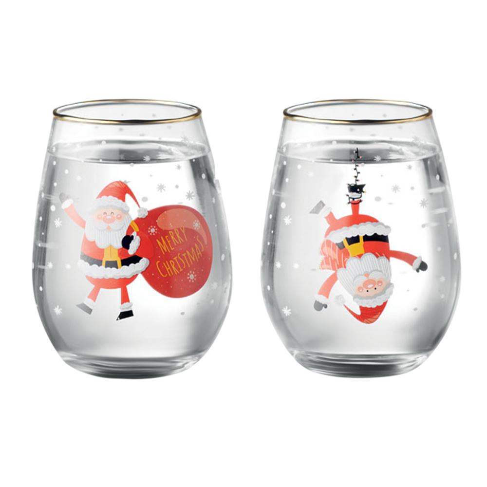 MidOcean Noel Christmas Glass Set (Pack of 2)