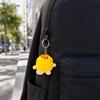 Keychain Pendant, Cartoon Turtle Design 3D Printed Food Keychain, Stress-Relief Buttons Finger-Clicking Keychain