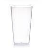 8PCS 18OZ Plastic Cups Tumbler Reusable Cup Free BPA Pint Glass for Beer Party or Home Bar Choose Your Color from 9 Colors