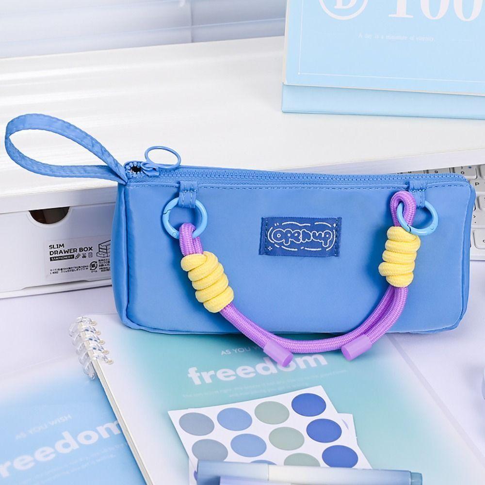 Large Capacity Stationery Storage Bag Storage Box Pen Organizer Pouch Pencil Bag  School Supplies