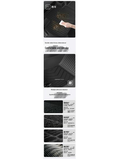 Jike X Floor Mats: Zeekr Accessories for 4-5 Seater Cars, Interior Decor & Modification Supplies