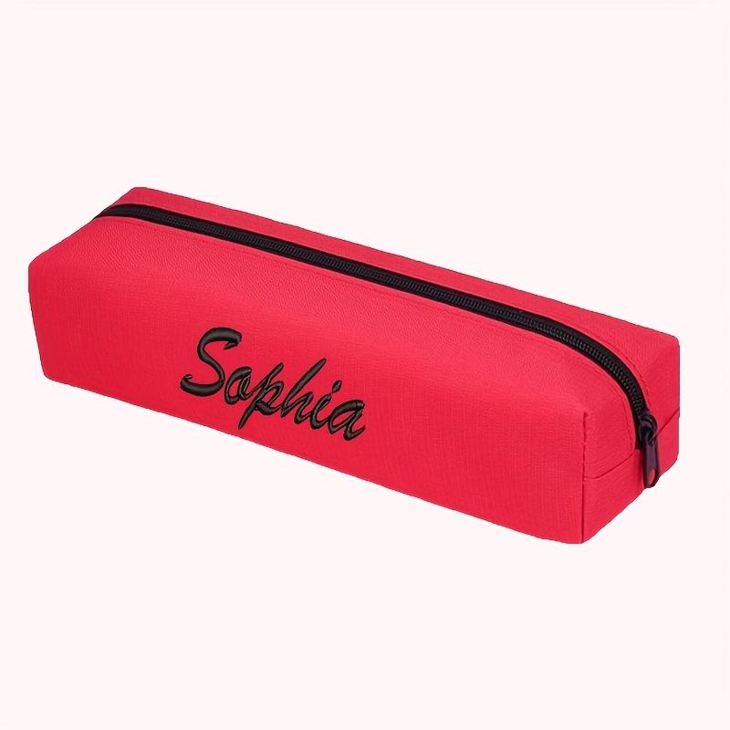 Customization of Personalized Gifts Large Capacity Student Pencil Case Storage Simple Students Convenient Stationery Bag