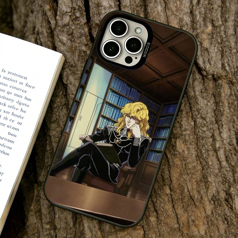 

LoGH Phone Case For iPhone 17,16,15,14,13,12,11 Plus,Pro Max,XS,Colorful Silver Phone case Funda Cover iPhone17Air