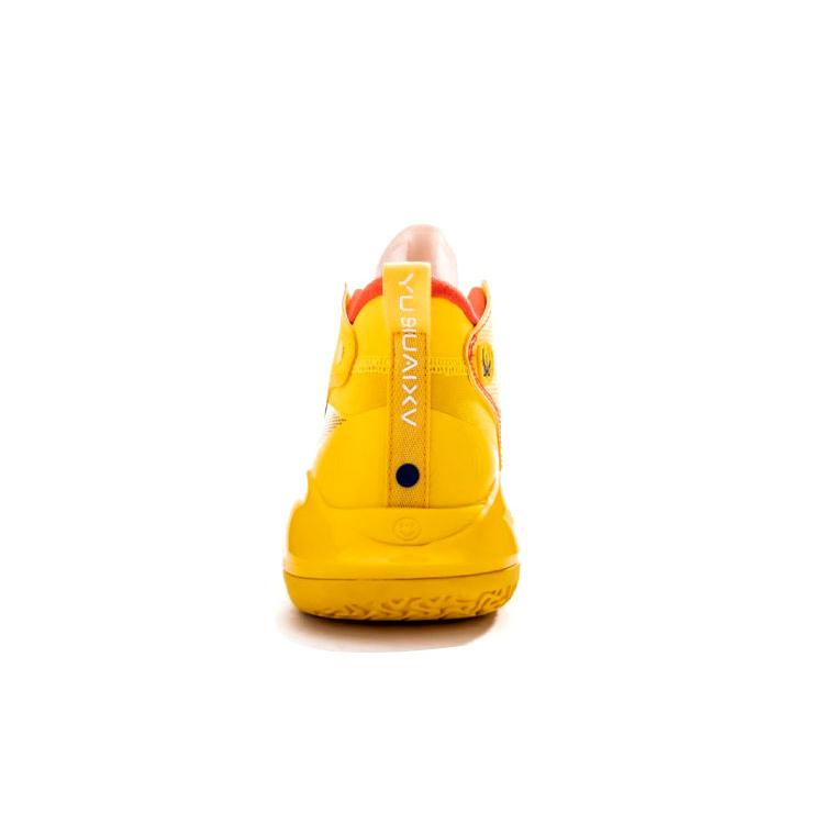 Li Ning YuShuai 15 Textile, Synthetic Leather, TPU Abrasion Resistant Breathable Mid Top Basketball Shoes Men's ABAR043-7