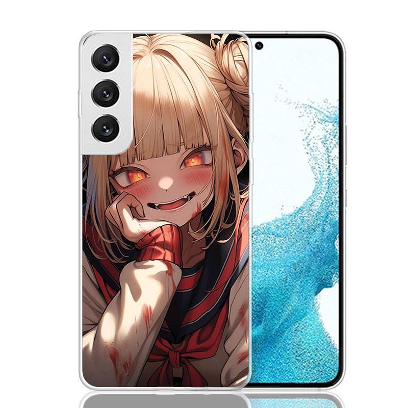 Himiko Toga My Hero Fashion Phone Case For Samsung Galaxy S26 S25 Edge S24 S23 FE S22 Ultra S21 Plus S20 + Fundas Cover Coque Ga