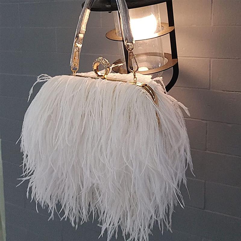 10Yard Ostrich Feathers Trim For Needlework Decorative Ribbon Sewing Fringes Clothes Wedding Dress Diy Supplies Crafts
