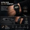 Casio F91W Digital Watch Waterproof LED Light Stopwatch 1/100 Sec Black/White Minimalist Design