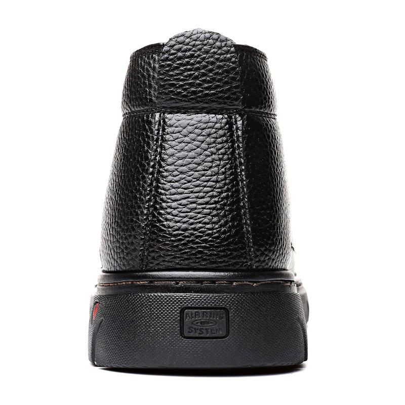 Luxury Brand Men Winter Snow Boots Warm Thicken Men's Ankle Boots Bot Fashion Male Business Office Formal Leather Safety Shoes