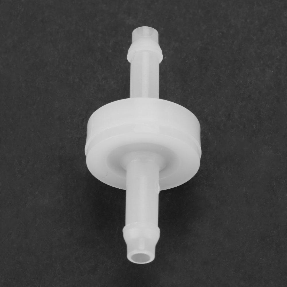 PVDF One Way Inline Check Valve For Fuel Gas Liquid Air( 316")