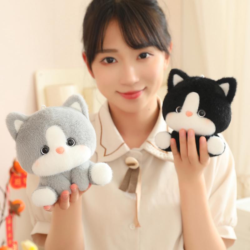 Cartoon Cat Lion Panda Dinosaur Axolotl Stuffed Doll Adorable Forest Animals Plush Toys Soft Sleep Appease Pillow for Kids Gift