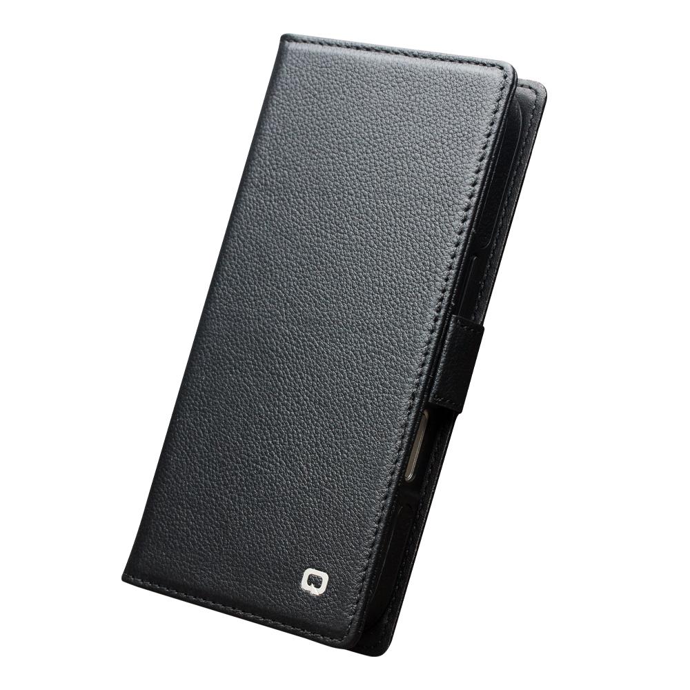 QIALINO For iPhone 17 Case Compatible with MagSafe Detachable Genuine Cow Leather Wallet Phone Cover
