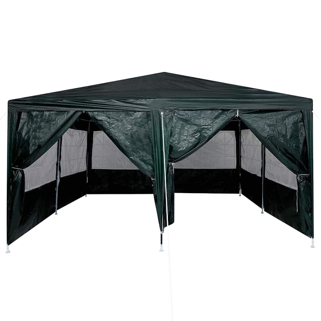 Party Tent Green 400 X 400 X 266 Cm Polyethylene