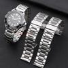 Stainless Steel Watch Band Bracelet 20mm 22mm Women Men Metal Wristband Replacement Strap Universal With Tool Watch Accessories