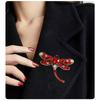 European and American Fashion, Large Dragonfly Brooch, Insect, Retro High-end Feel, Light Luxury, Women's Clothing Accessories, High-end Chest Flower