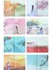 Vintage Korean Style Cute Retro Diary Notebook with Colorful Pages