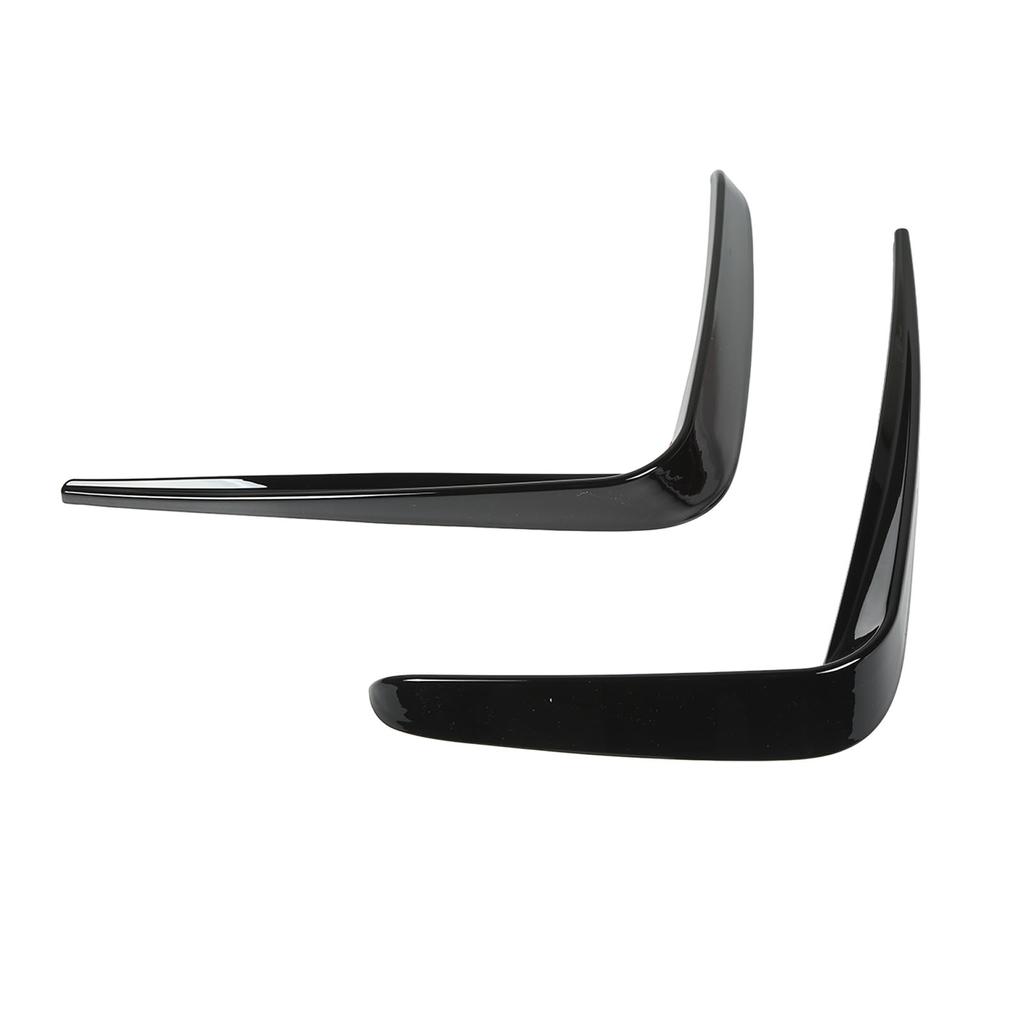 2 st Främre stötfångarventil Canard Vänster Höger Glanssvart för 3-serien G20 G21 M Sport 2019?2022