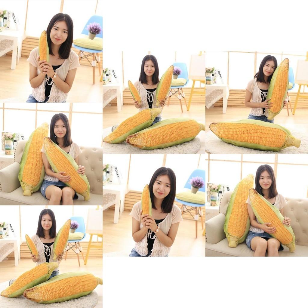 Corn Plush Toy Short Plush Material With Pp Cotton Filling For Home Decor Gift Special Characters Included