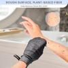 1-Pack Double-Sided Exfoliating Gloves | Magic Exfoliating Gloves | Amazing Home-Use Back Scrubber, Exfoliating, and Tanning Gloves