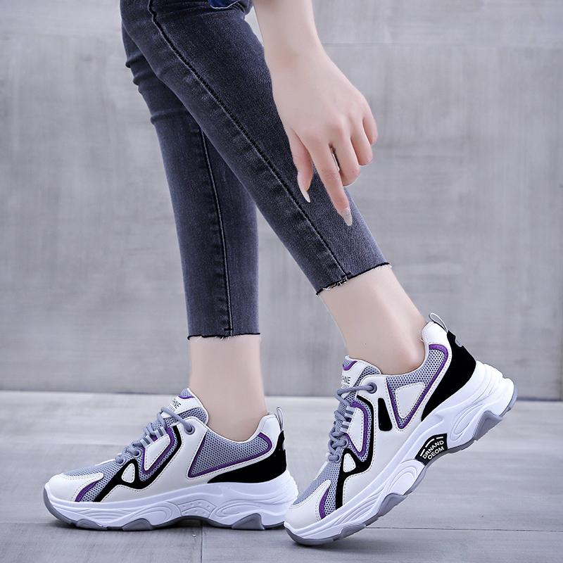 Nueva moda ligera Zapatillas de deporte de mujer Hermosas zapatillas de  running con cordones Casual Transpirable Cómodos Zapatos deportivos al aire  libre comprar a buen precio — entrega gratuita, reseñas reales con