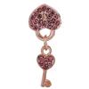 2pcs /Lot 45 Styles Key &Lock Sparkling Beads Charm Pendant Fit Diy Original Bracelets Necklaces For Women Men Jewelry Making