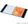 Kokuyo File Clear File Tough Body A4 Blue LA-J730B