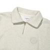 FILLUMINATE Gothic Circle Sweat Half Zip-Up Oatmeal