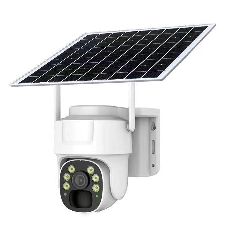 V380 Wireless Outdoor Solar 4G Home Camera with HD Night Vision & Smart Low Power Monitor