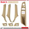 Original Right Hand Drive RHD For BMW 5 Series F10 F11 Beige Black Car Interior Inner Door Handle Panel Pull Trim Cover