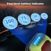 Type-C Powered Bicycle LED Safety Light Rechargeable Bright Red Warning Light Compact Design Easy Install for Night Riding