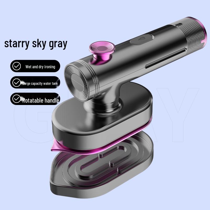 Tragbarer Handdampfer für Kleidung - Mini Rotierendes Faltbügeleisen für den Heimgebrauch
