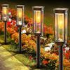 Led Houses Solar Pathway Lights Waterproof Outdoor Solar Lamp for Garden/Landscape/Yard/Patio/Driveway/Walkway Christmas Luz