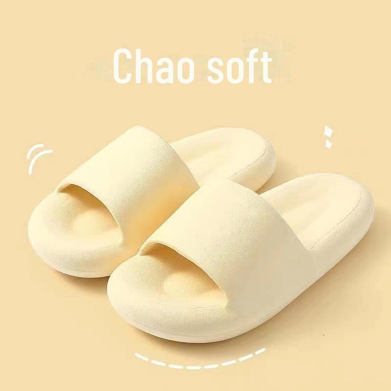 Thick-Soled Non-Slip Open-Toed Slippers for Women - Indoor & Outdoor Summer Sandals