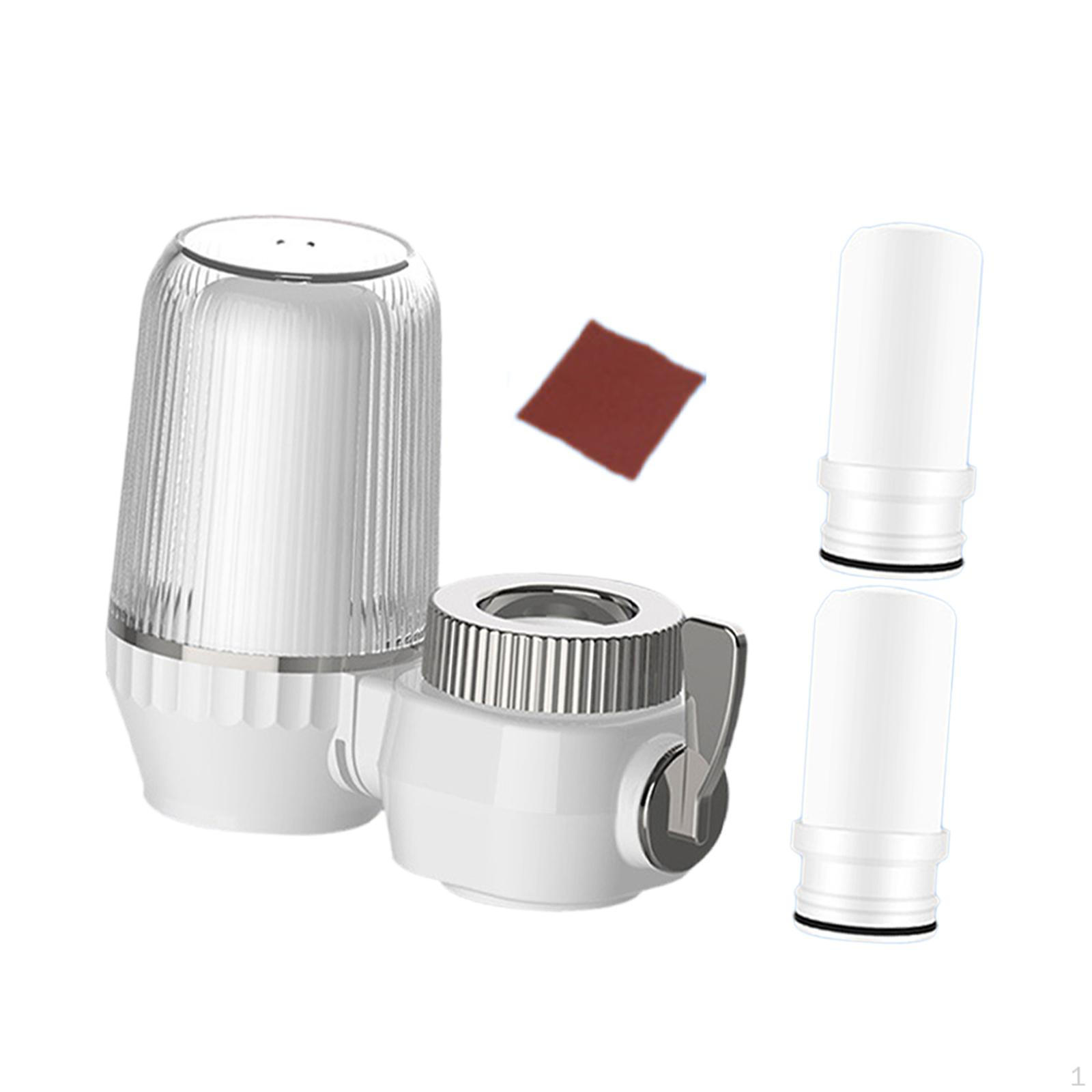 

Керамический перколяторный фильтр для воды с креплением на кран, с картриджем и наждачной бумагой, 10 уровней фильтрации with 3 Filter Core