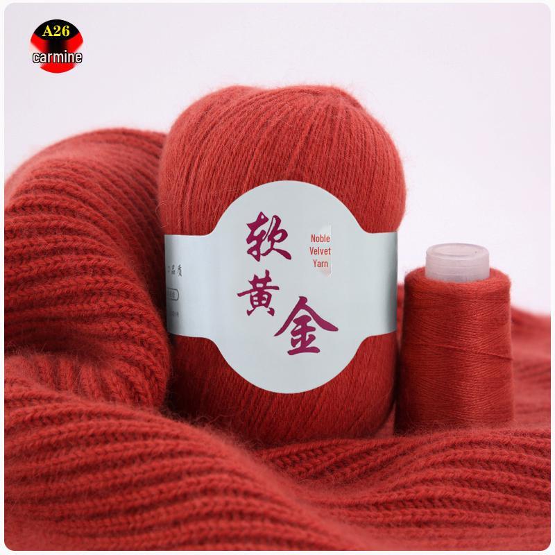 Buy One or Two Skeins, Get One or Two Free: Cashmere Hand-knitting Yarn, Three-ply Medium-thick Wool Yarn for Scarves.