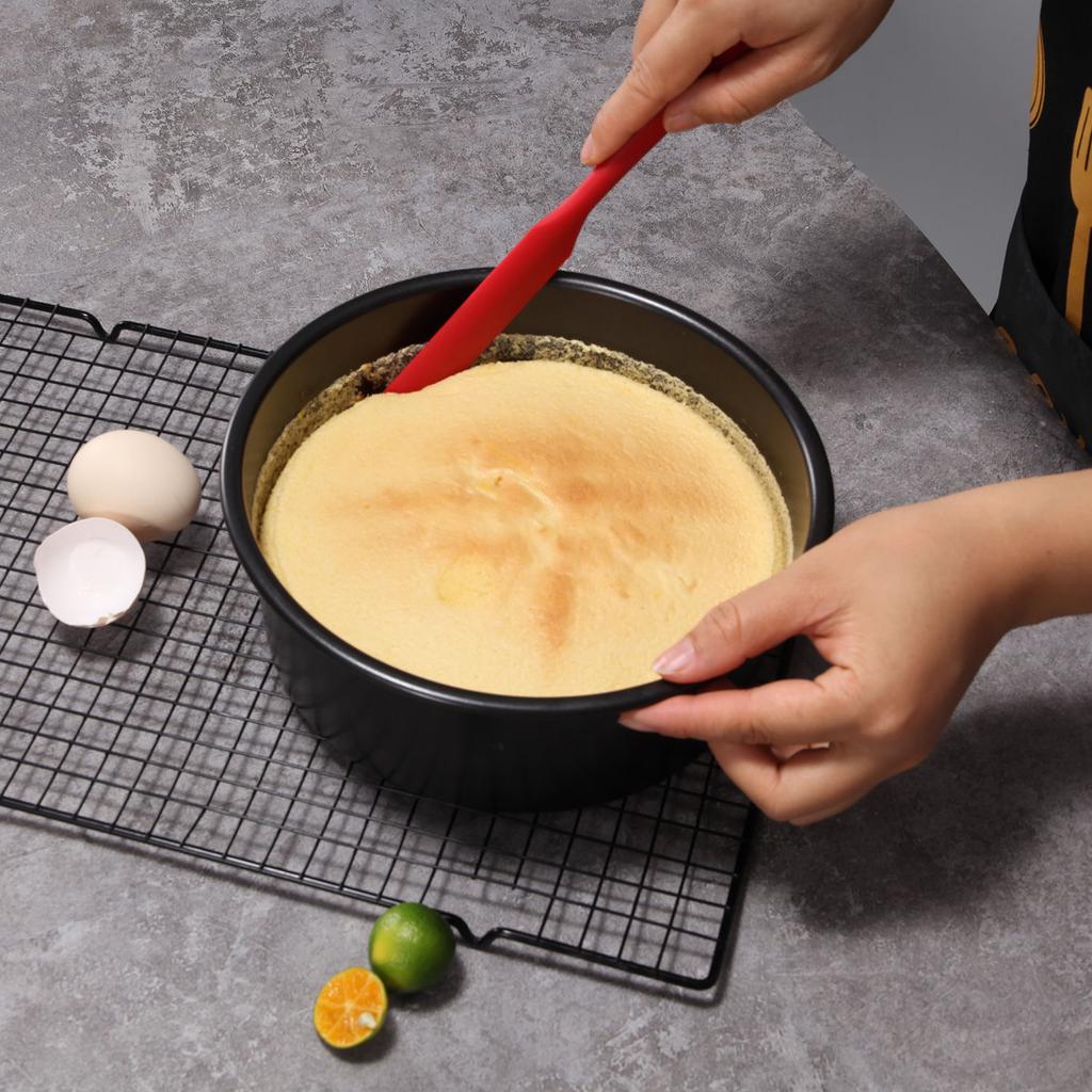 1 piece - Heat resistant silicone spatula, long handle cake cream mixer, baking dough scraper, candy tool, kitchen accessories