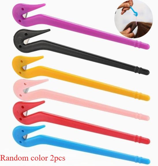 

2/4/6pcs Disposable rubber band cutting tool, headband rubber knife, children s DIY hairstyle accessories, hair accessories