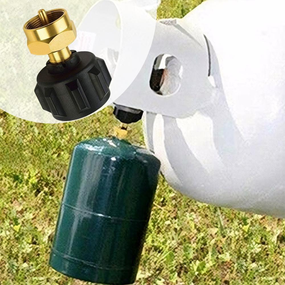 Propane Refill Adapter Brass Propane Tank Refill Adapter Universal Propane Bottle Filler Adapter for Outdoor Grill BBQ