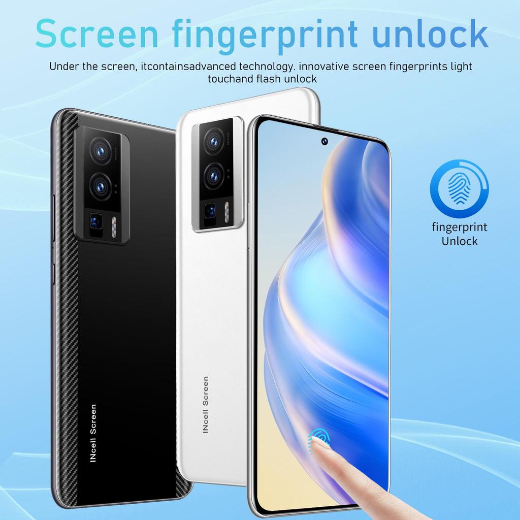 F5 Pro Mobile Phone: 16GB RAM, 1TB Storage, 4G, Center Hole Display, Supports Dropshipping