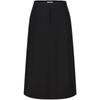 Jiuzi Annacode OL Commuter Style Slit A-line Long Skirt