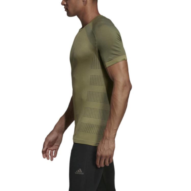 Adidas T Shirt Men's Original Khaki/Legend Ivy DS8842