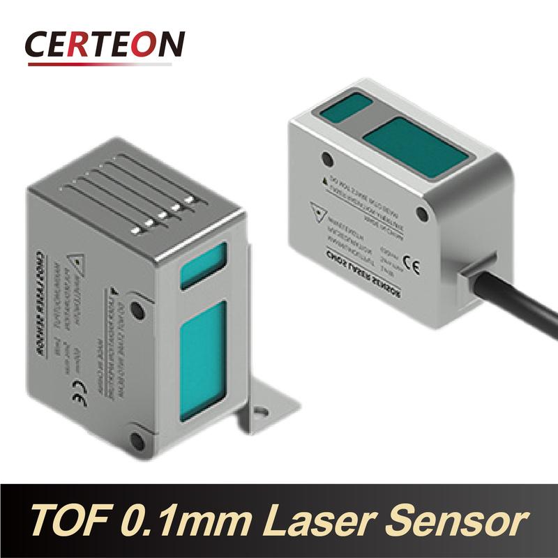 LR400 Laser Displacement Sensor RS485 NPN PNP Industrial Laser Distance Sensor 60–400mm Precision Compact Non‑contact