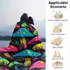 1pc Mushroom Printing Lightweight Flannel Blanket, Comfortable and Warm Blanket, for Camping Sofa Bed and Couch Office, Suitable for Gift Bla