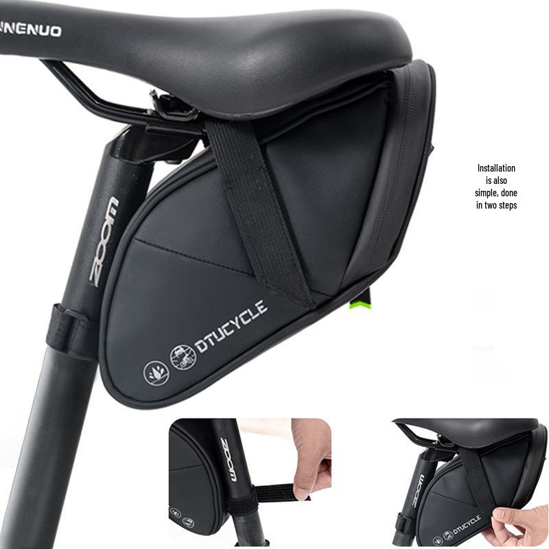 New Model Waterproof Cross-Country Saddle Bag - Versatile Bicycle Tail and Tool Storage Solution