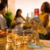 Divoká karafa na whisky pro muže Jedinečná karafa na víno Vtipné sklo ve tvaru divocha Neobvyklý dárek pro nadšence do Sasquatche