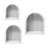 Silicone Molds for Resin Glossy Deep Arch Resin Mold for Flowers Preservation Night Light Crafts Desktop Ornaments Molds