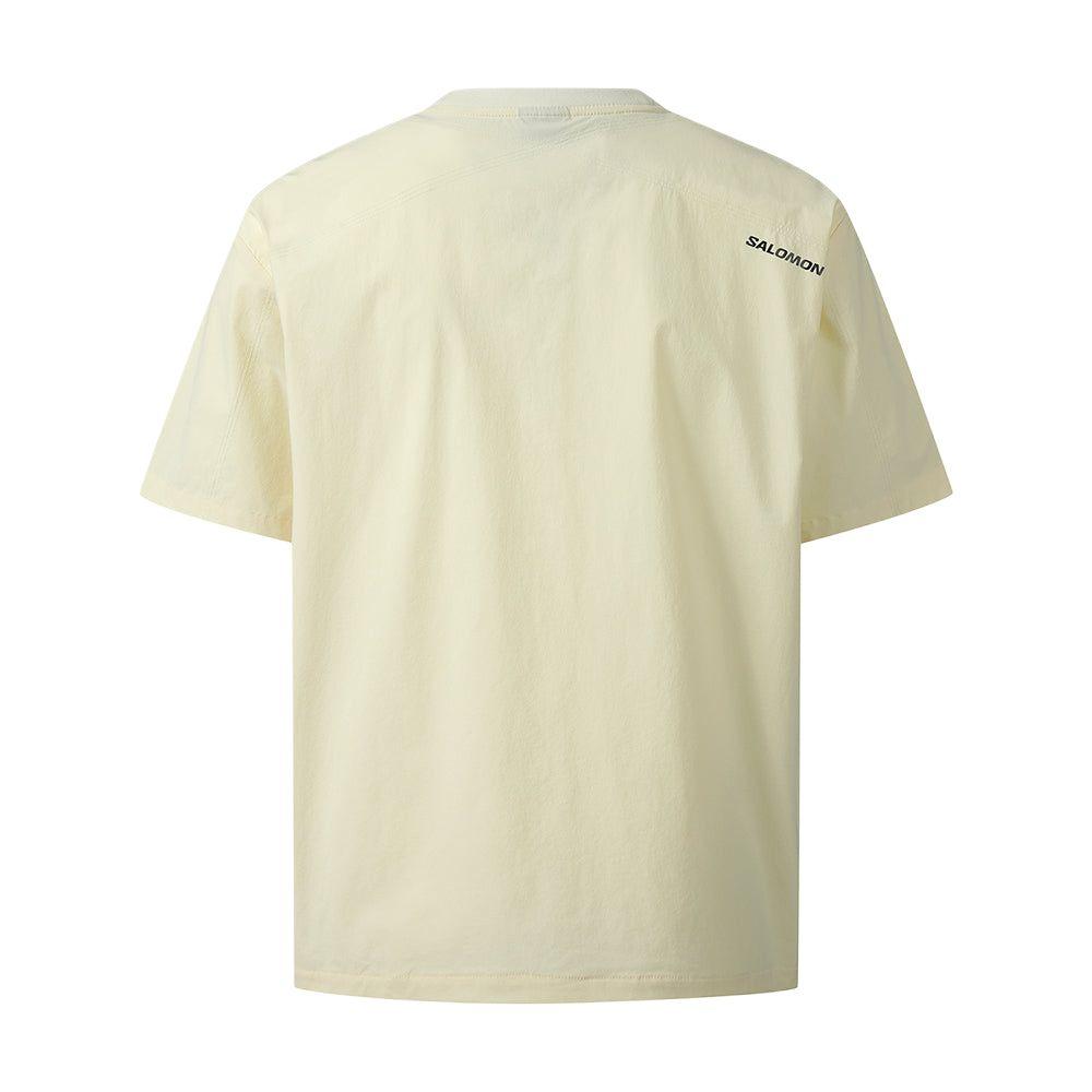 New SALOMON UNI T Shirt Unisex Light Yellow C28135